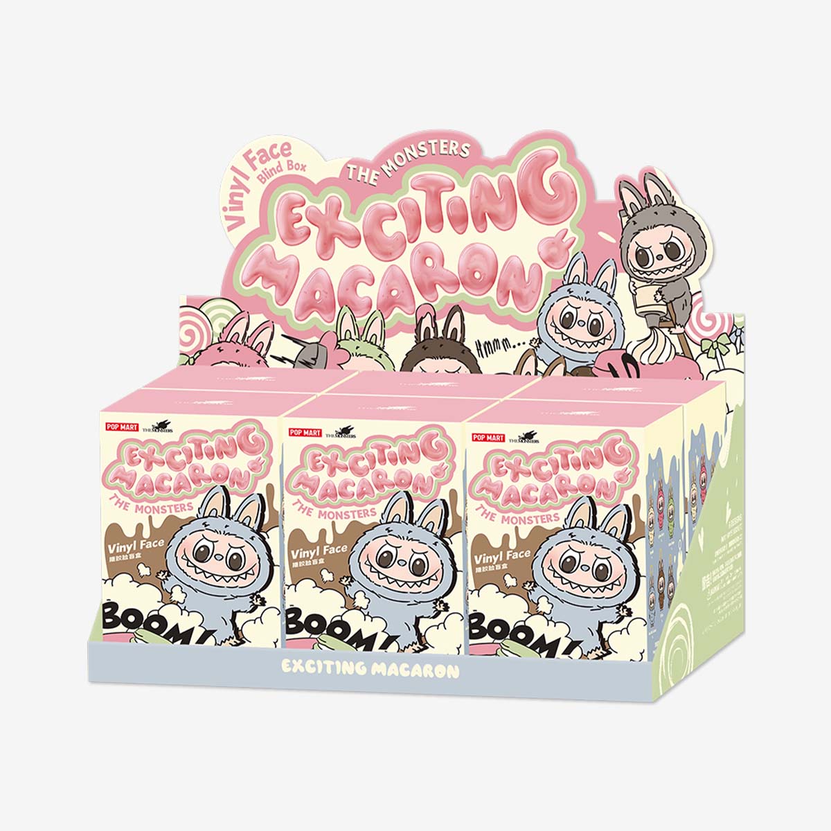 THE MONSTERS - Exciting Macaron Vinyl Blind Box
