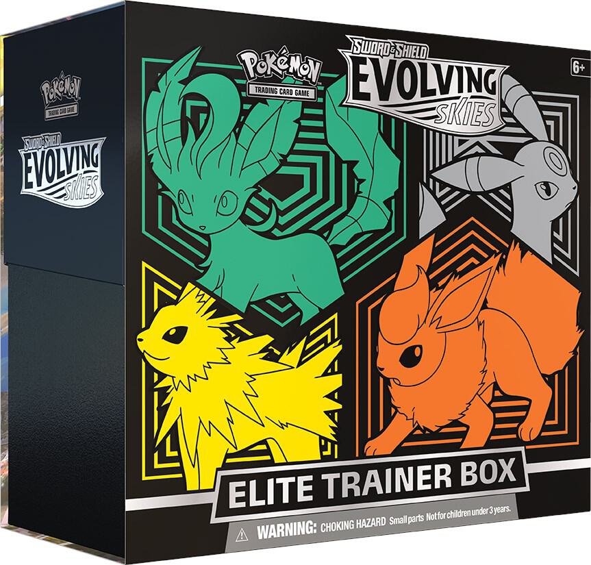 Pokemon Sword & Shield - Evolving Skies Elite Trainer Box