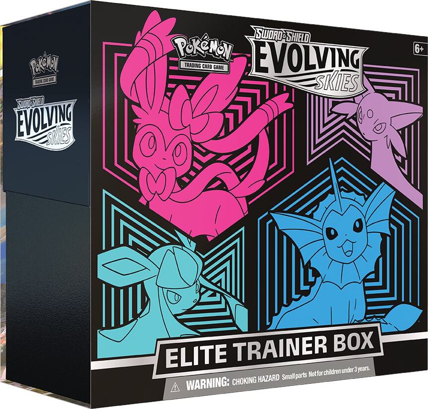 Pokemon Sword & Shield - Evolving Skies Elite Trainer Box