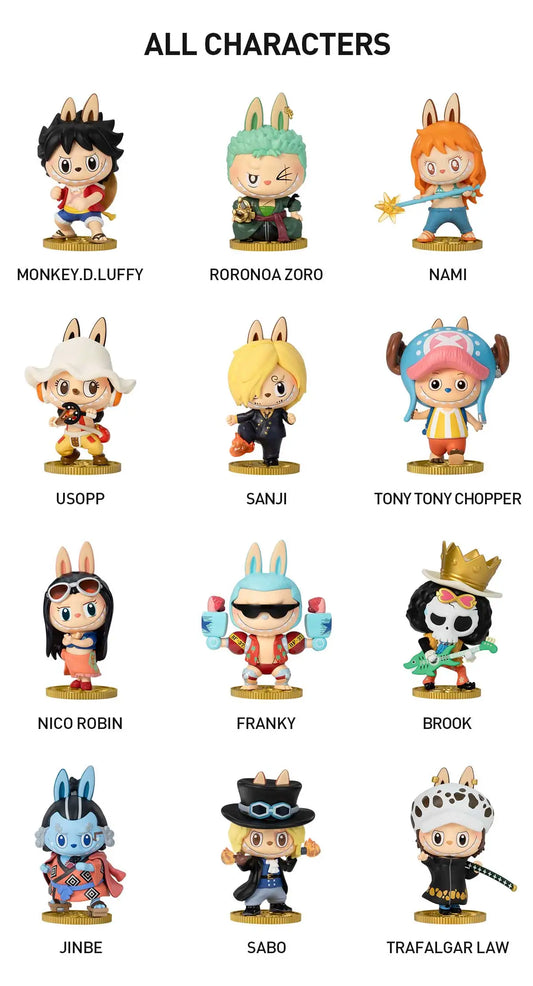 POP Mart: THE MONSTERS x One Piece Series Figures