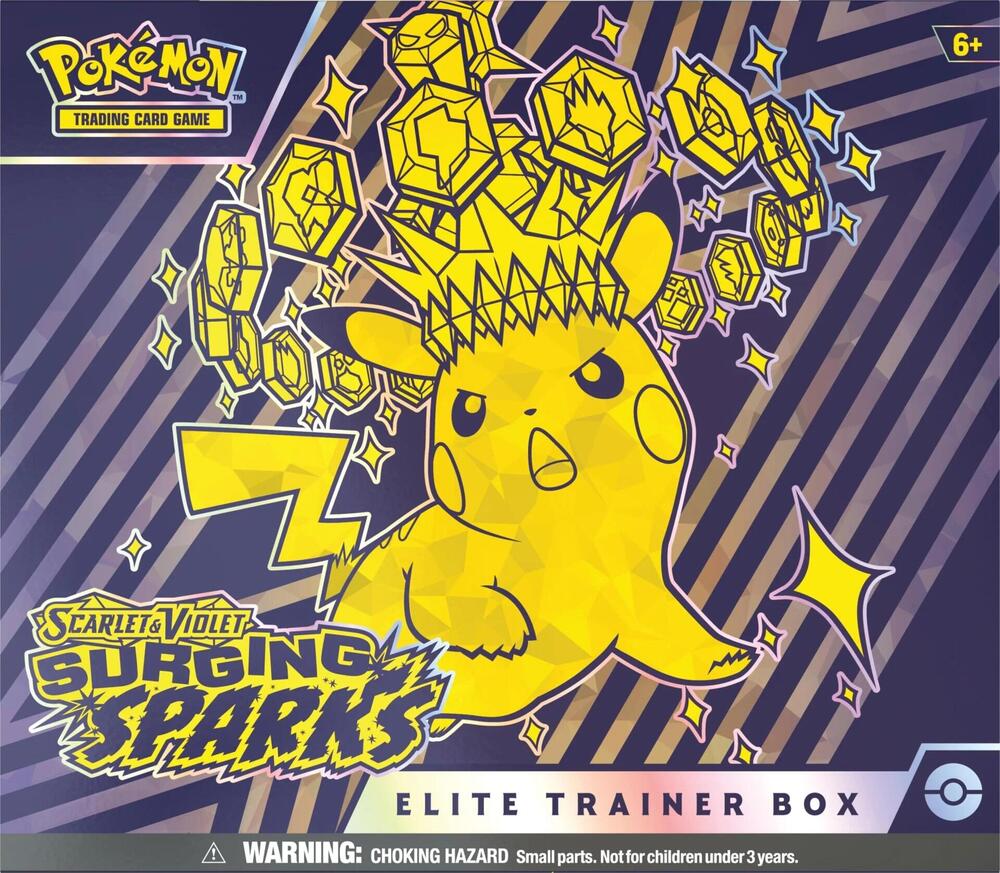 Pokemon Scarlet & Violet - Surging Sparks Elite Trainer Box