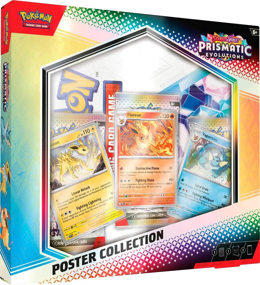 Pokemon Scarlet & Violet - Prismatic Evolutions Poster Collection
