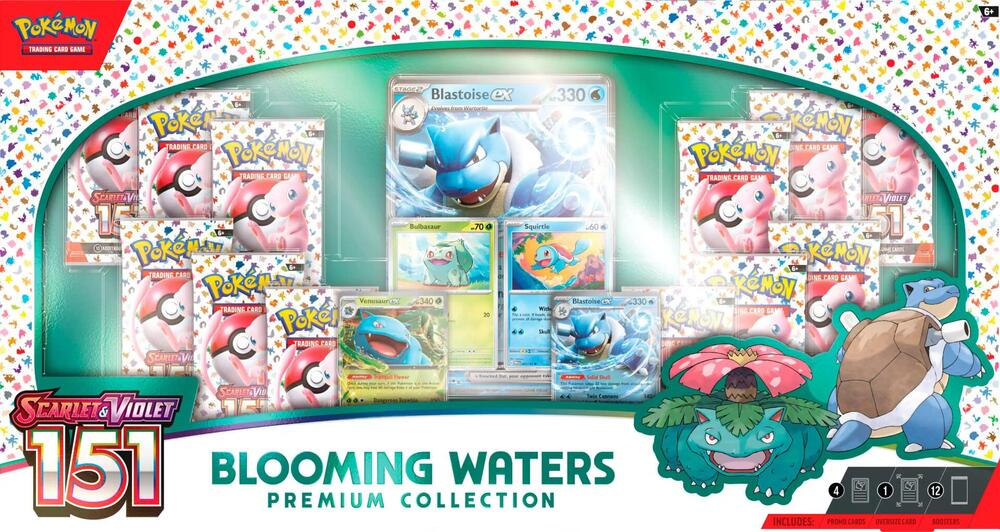 Pokemon Scarlet & Violet - 151 Blooming Waters Premium Collection