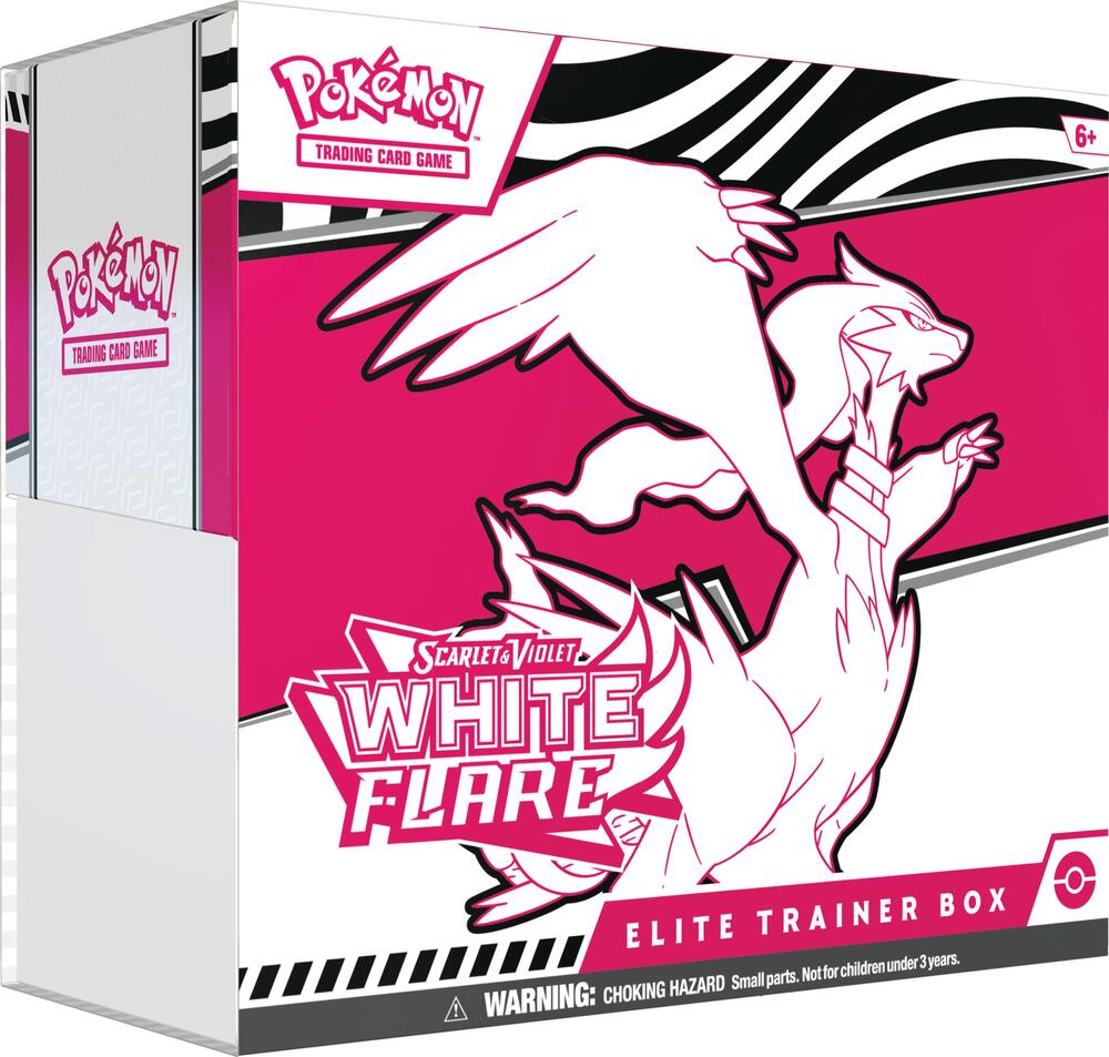 Pokemon Scarlet & Violet - White Flare Elite Trainer Box