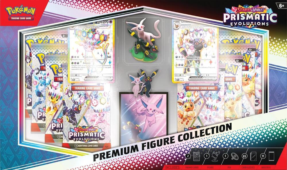 Pokemon: Prismatic Evolutions - Premium Figure Collection Box
