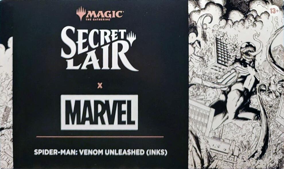 Magic: The Gathering - Secret Lair x Marvel's Spider-Man (Venom Unleashed Inks - Non-Foil Edition)