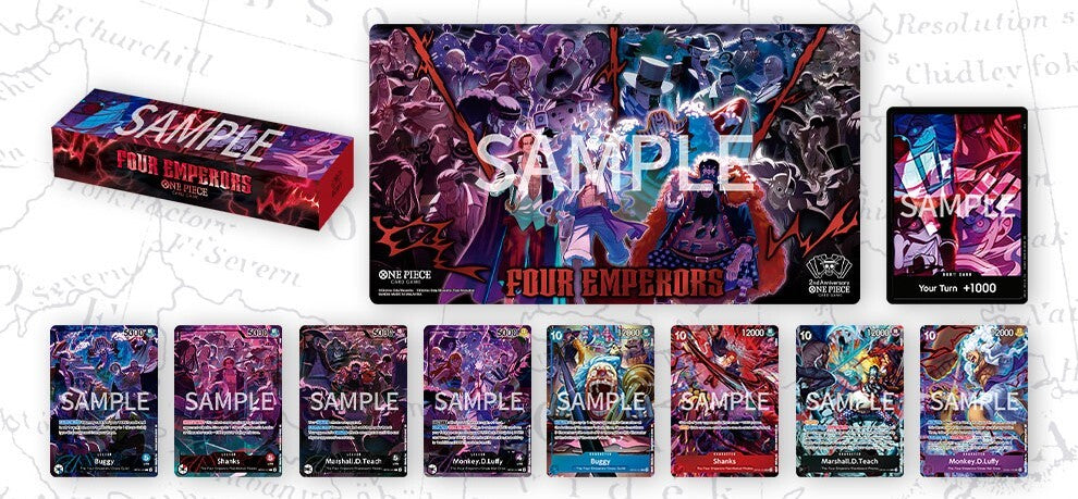 One Piece Card Game (JP): English 2nd Anniversary Box Set