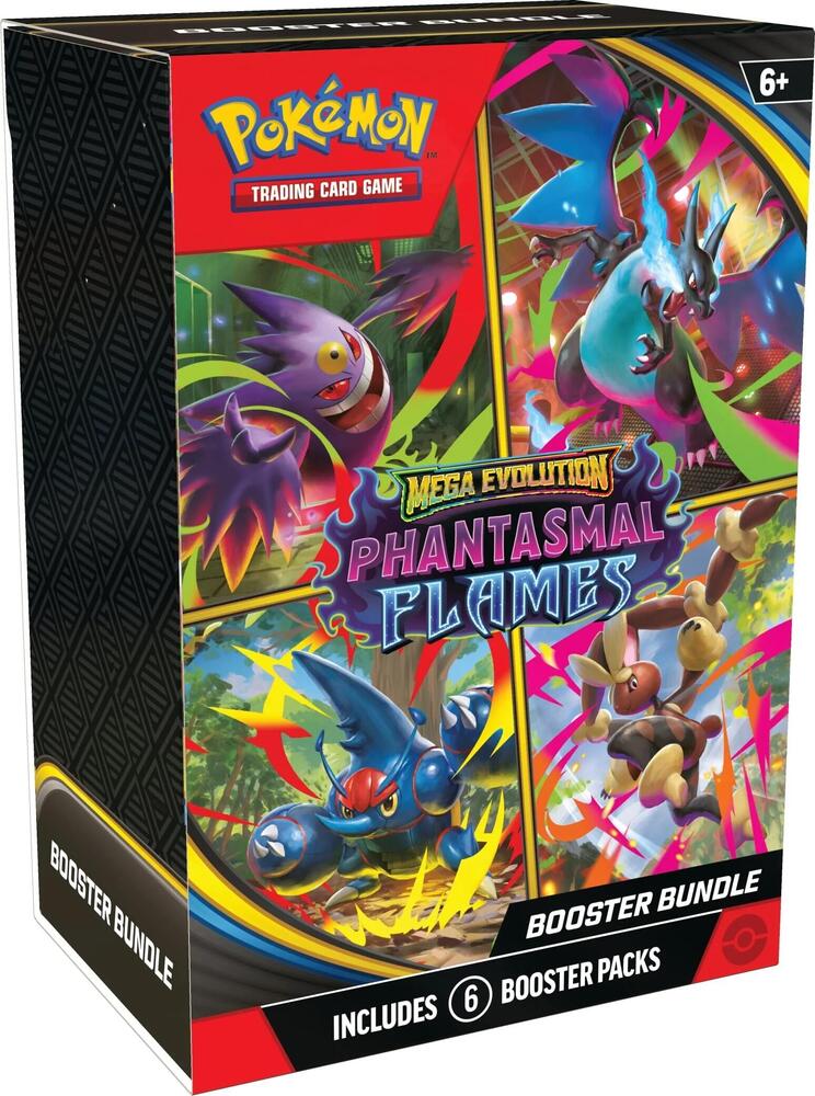 Pokemon Mega Evolution - Phantasmal Flames Booster Bundle