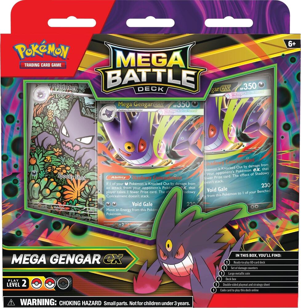 Pokemon - Mega Battle Deck: Mega Gengar ex