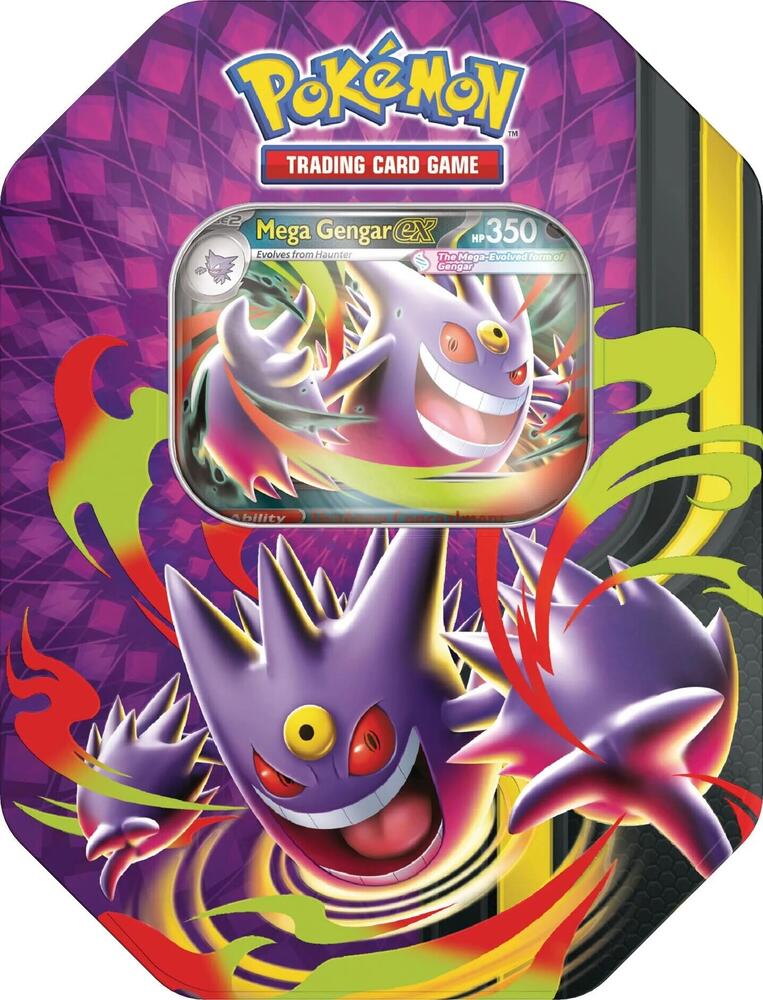 Pokemon TCG: Mega Moonlit Tin (Mega Gengar ex)