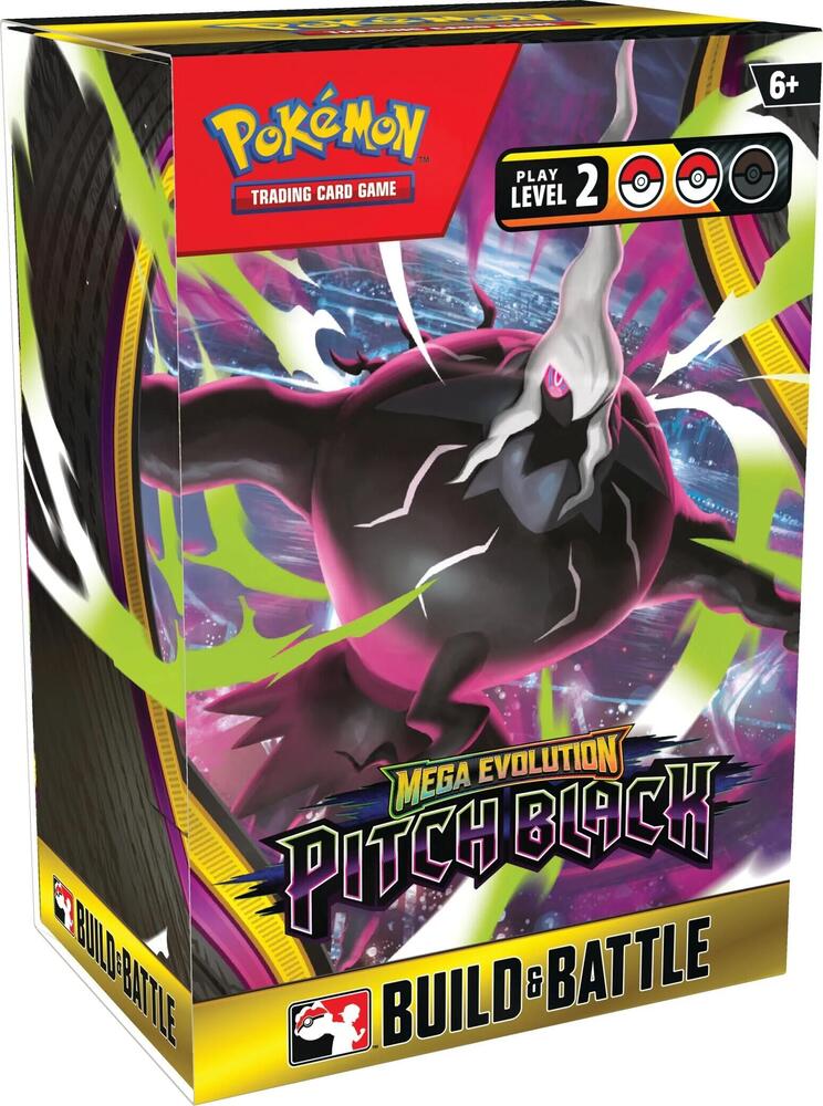 Pokemon TCG: Mega Evolution - Pitch Black Build & Battle Box