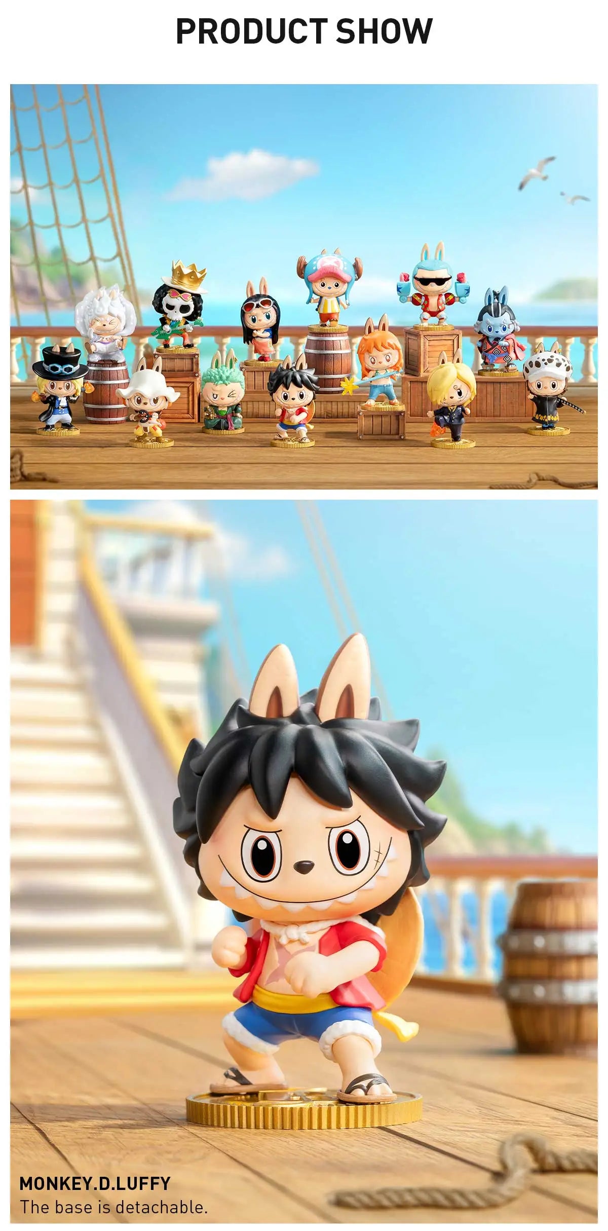 THE MONSTERS x One Piece Series Figures