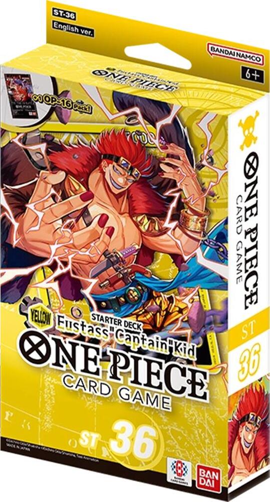 One Piece Card Game: Starter Deck 36 (ST-36) - Eustass"Captain"Kid