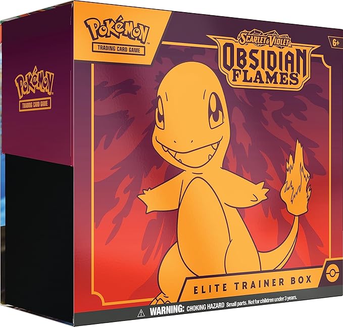 Pokemon Scarlet & Violet - Obsidian Flames Elite Trainer Box