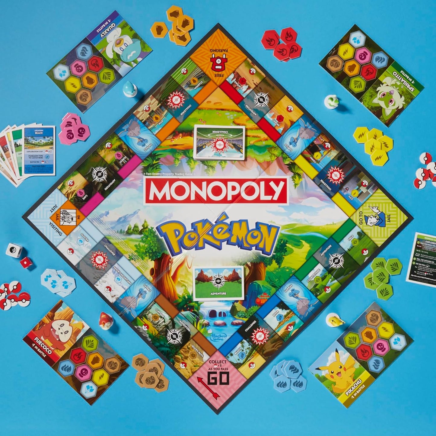 Monopoly: Pokemon Edition Board Game