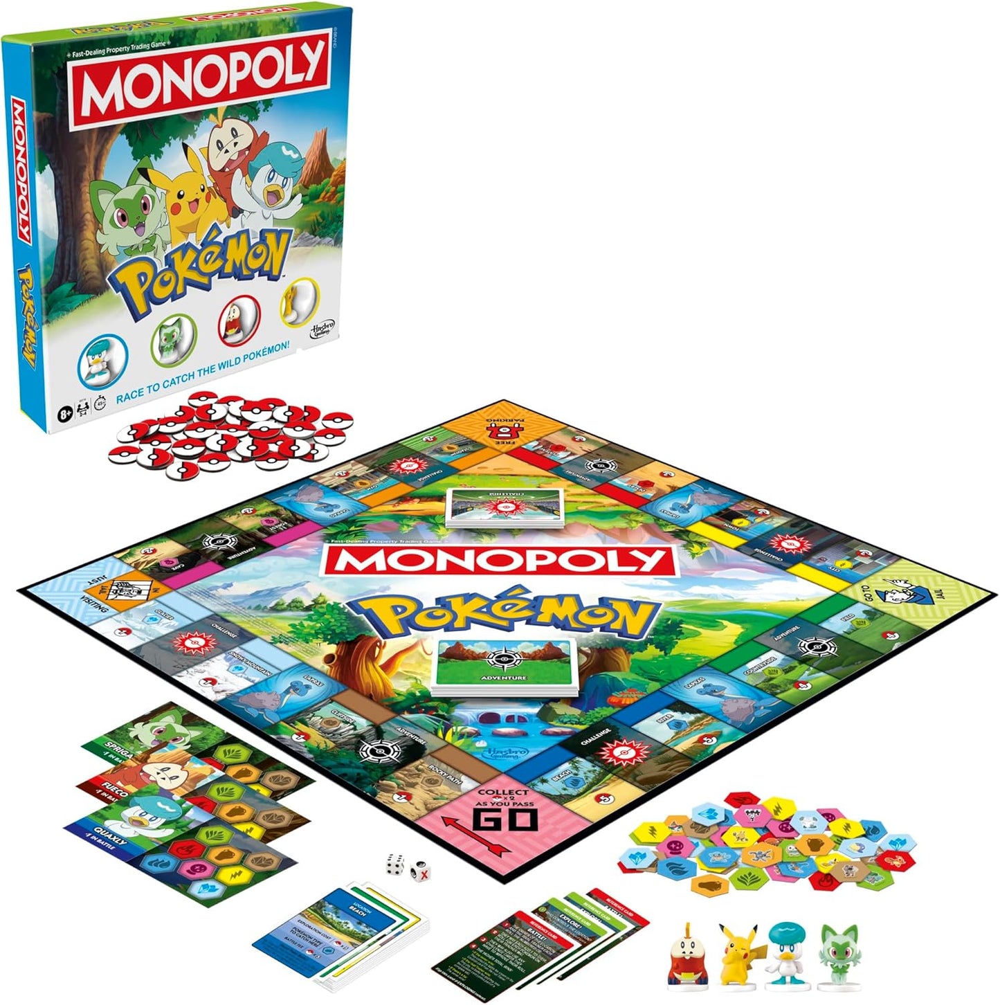 Monopoly: Pokemon Edition Board Game