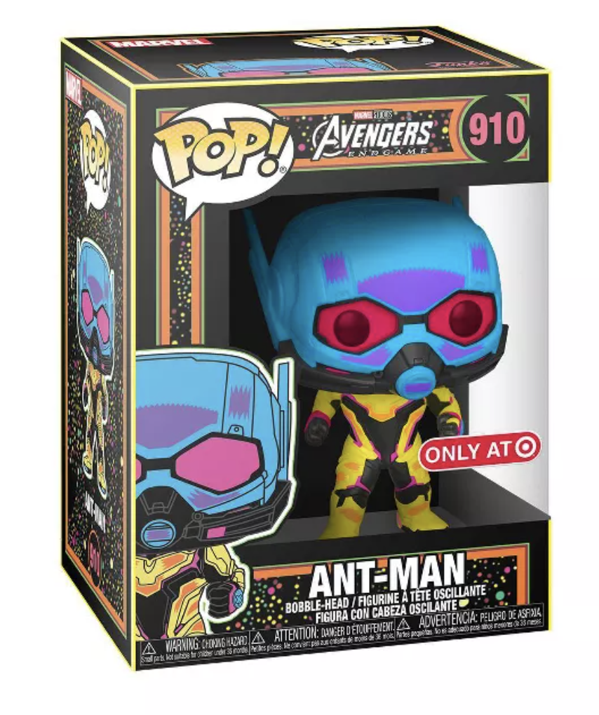 Funko Pop! Marvel - Ant-Man (Blacklight) (Target Exclusive) #910