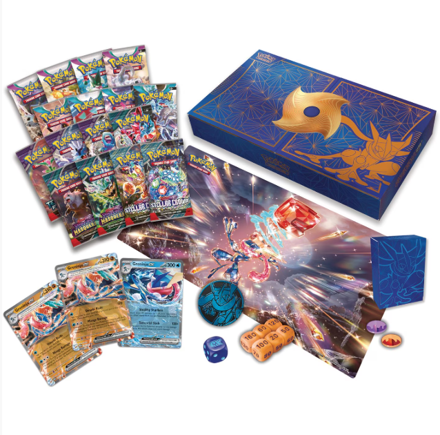 Pokemon Scarlet & Violet: Greninja ex Ultra-Premium Collection Box