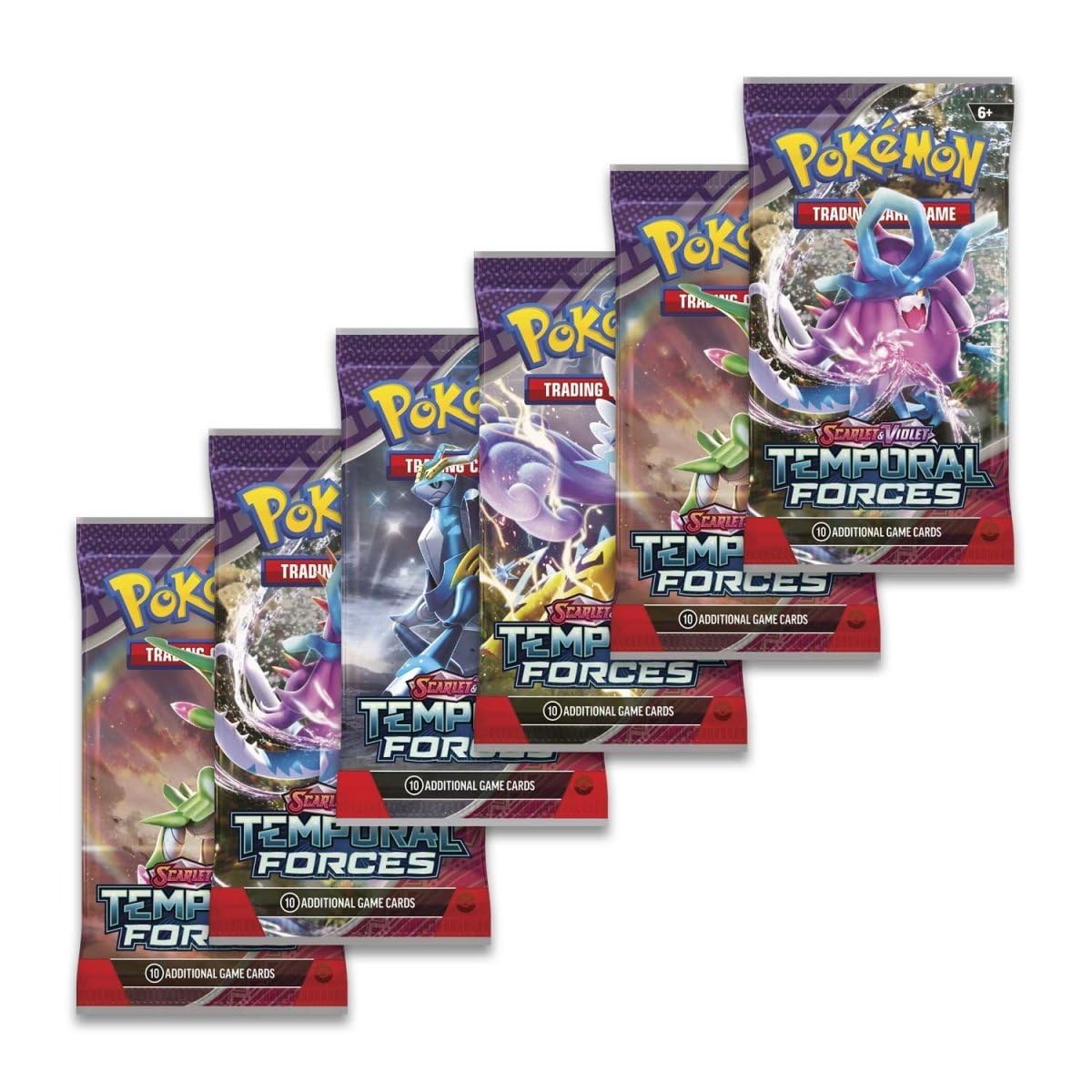 Pokemon Scarlet & Violet - Temporal Forces Booster Packs