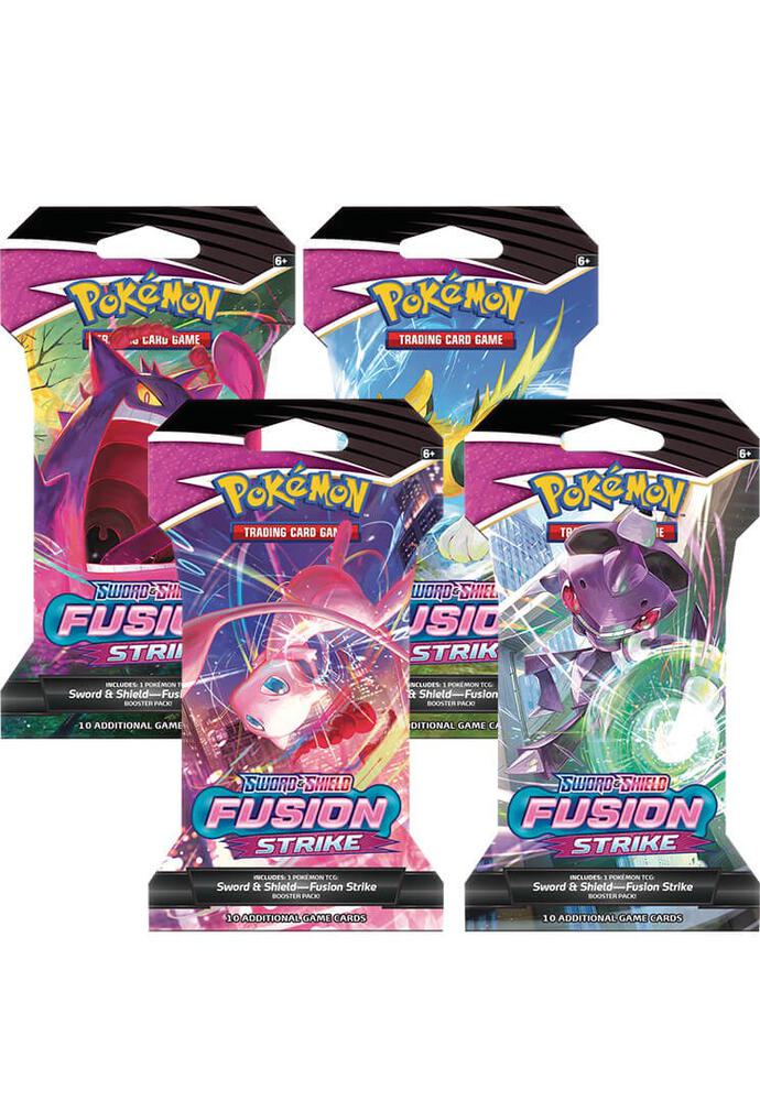 Pokemon Sword & Shield - Fusion Strike Sleeved Booster Packs
