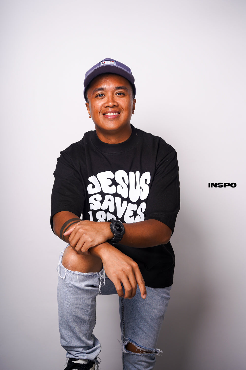 MWTMTSI Originals - Jesus Saves. I Spend. Oversized Tee