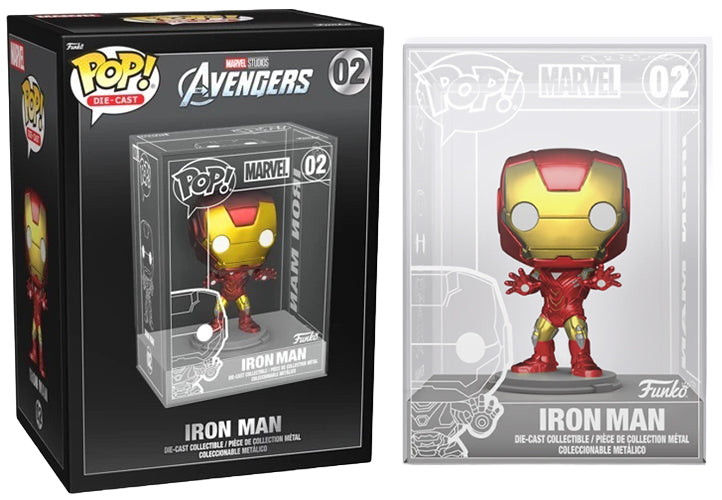 Funko Pop! Die Cast: Marvel Studios Avengers - Iron Man #02