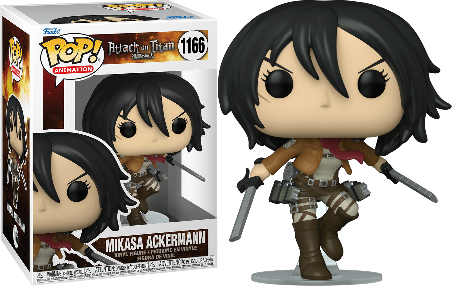 Funko Pop! Attack on Titan - Mikasa Ackermann #1166