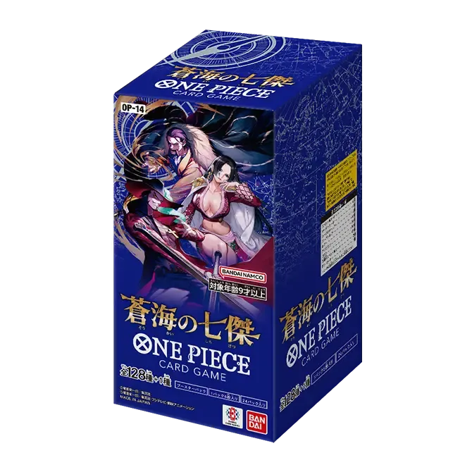 One Piece Card Game (JP): OP-14 - The Azure Sea's Seven Booster Box