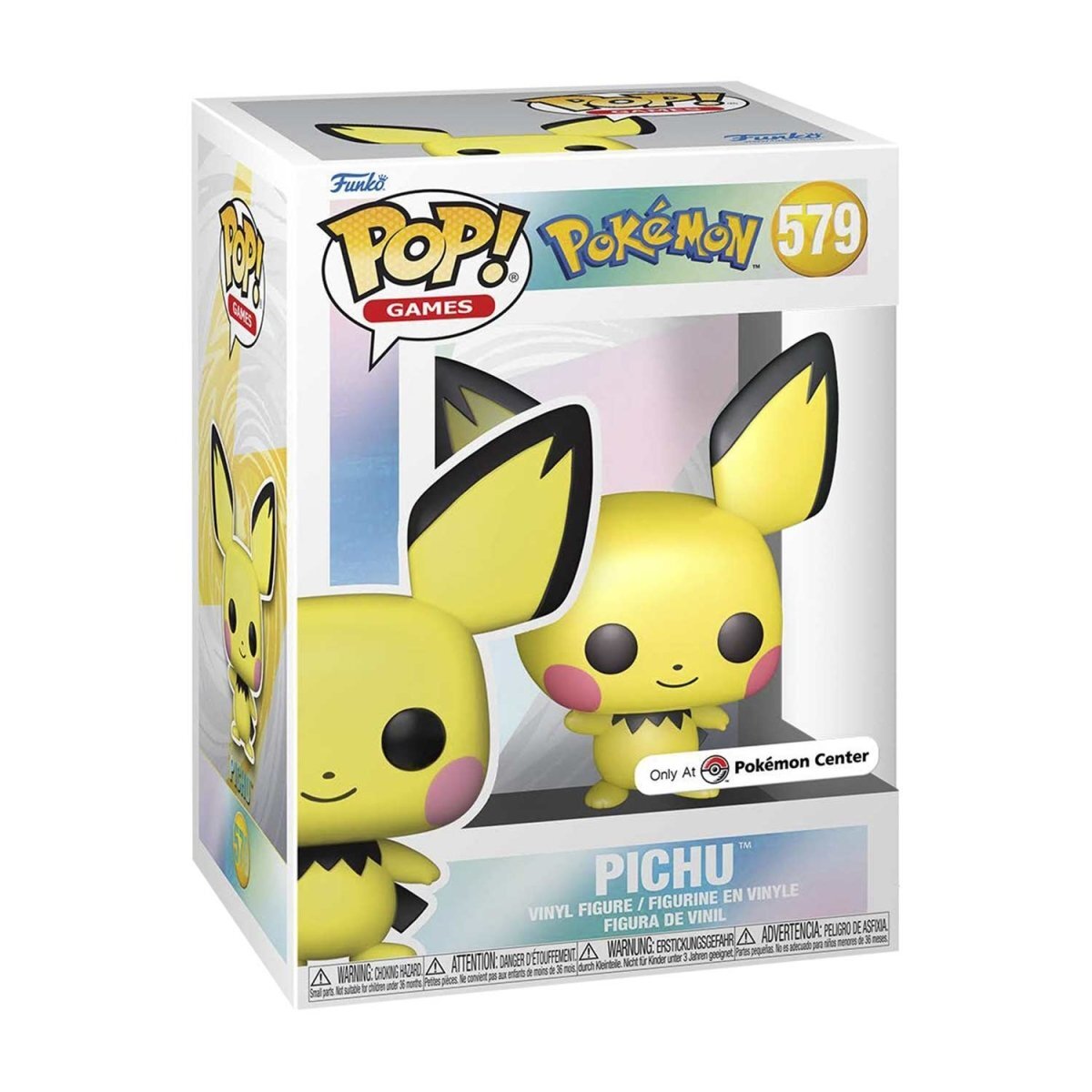 Funko Pop! Pokemon - Pichu (Pearlescent) (Pokemon Center Exclusive) #579