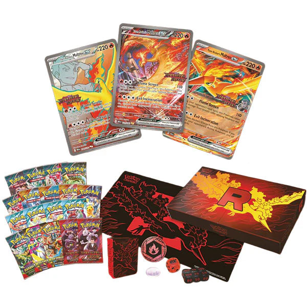 Pokemon TCG: Team Rocket’s Moltres ex Ultra-Premium Collection Box
