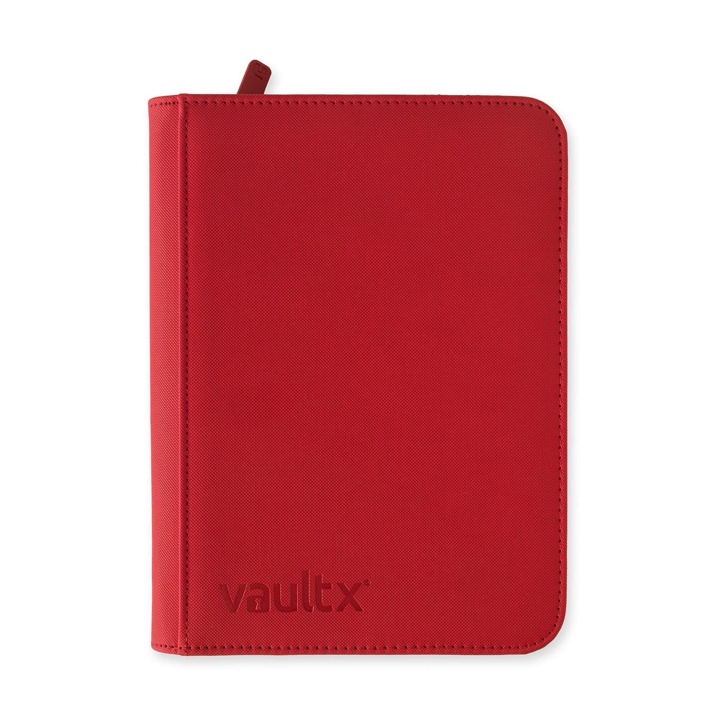 Vault X: 4-Pocket Zip Binder (Fire Red)