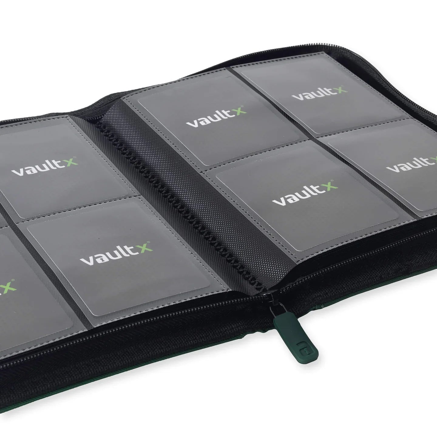 Vault X: 4-Pocket Zip Binder (Forest Green)