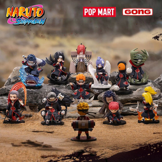 POP Mart x GONG: Naruto Shippuden - Battle Against Akatsuki Series