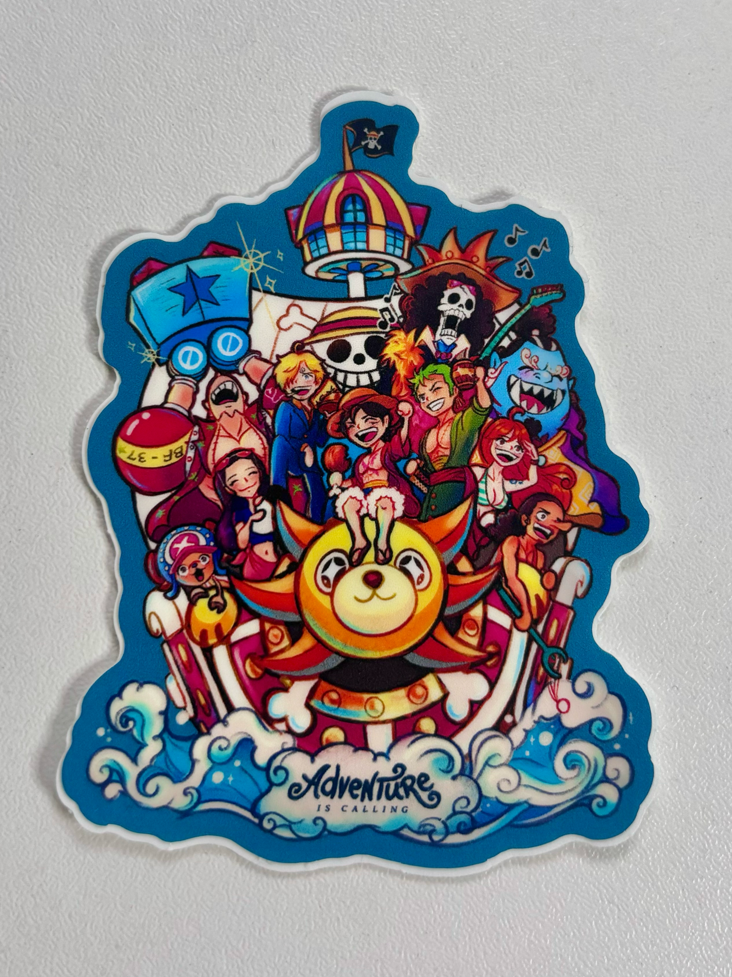 Custom Artwork Sticker: Ship of Dreams