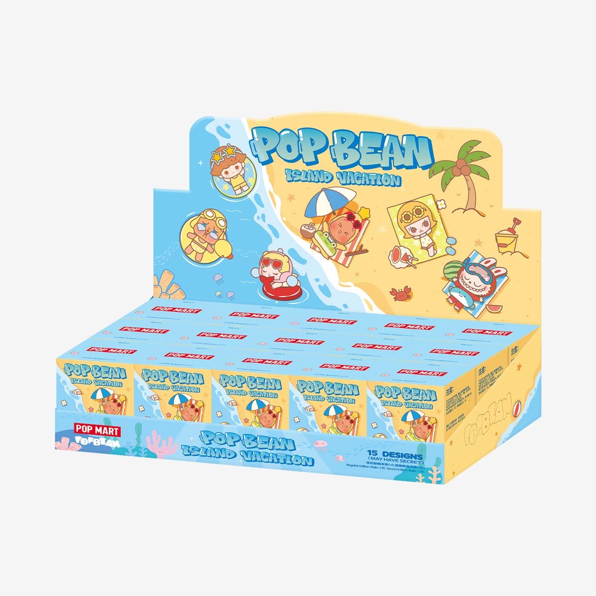 POP MART: POP BEAN Island Vacation Series Mini Figures