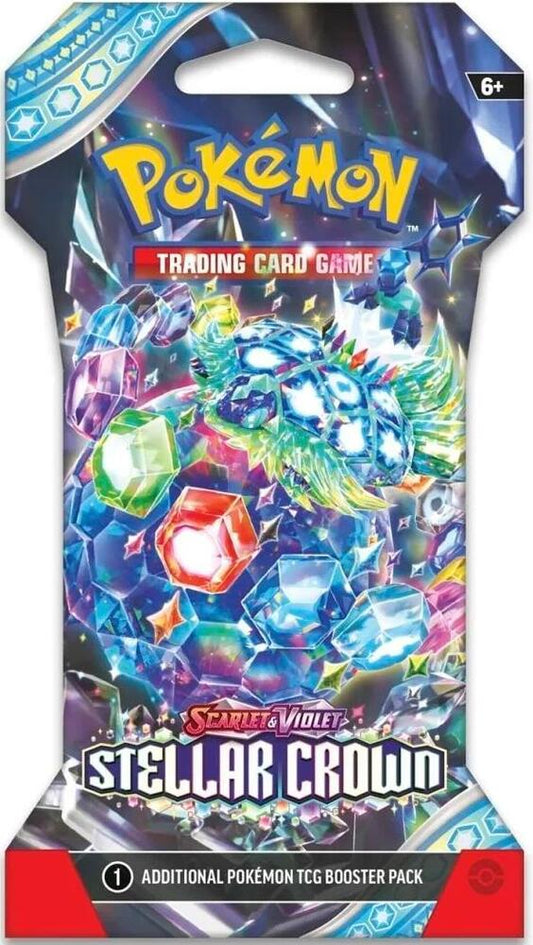 Pokemon Scarlet & Violet - Stellar Crown Sleeved Booster Packs