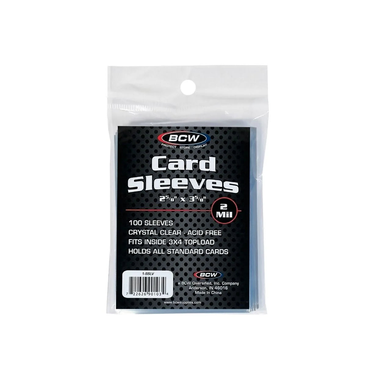 BCW: Standard Card Sleeves (100 Count)