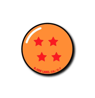 B-Side Label: Dragon Ball/Z/Super Sticker (Random Design)