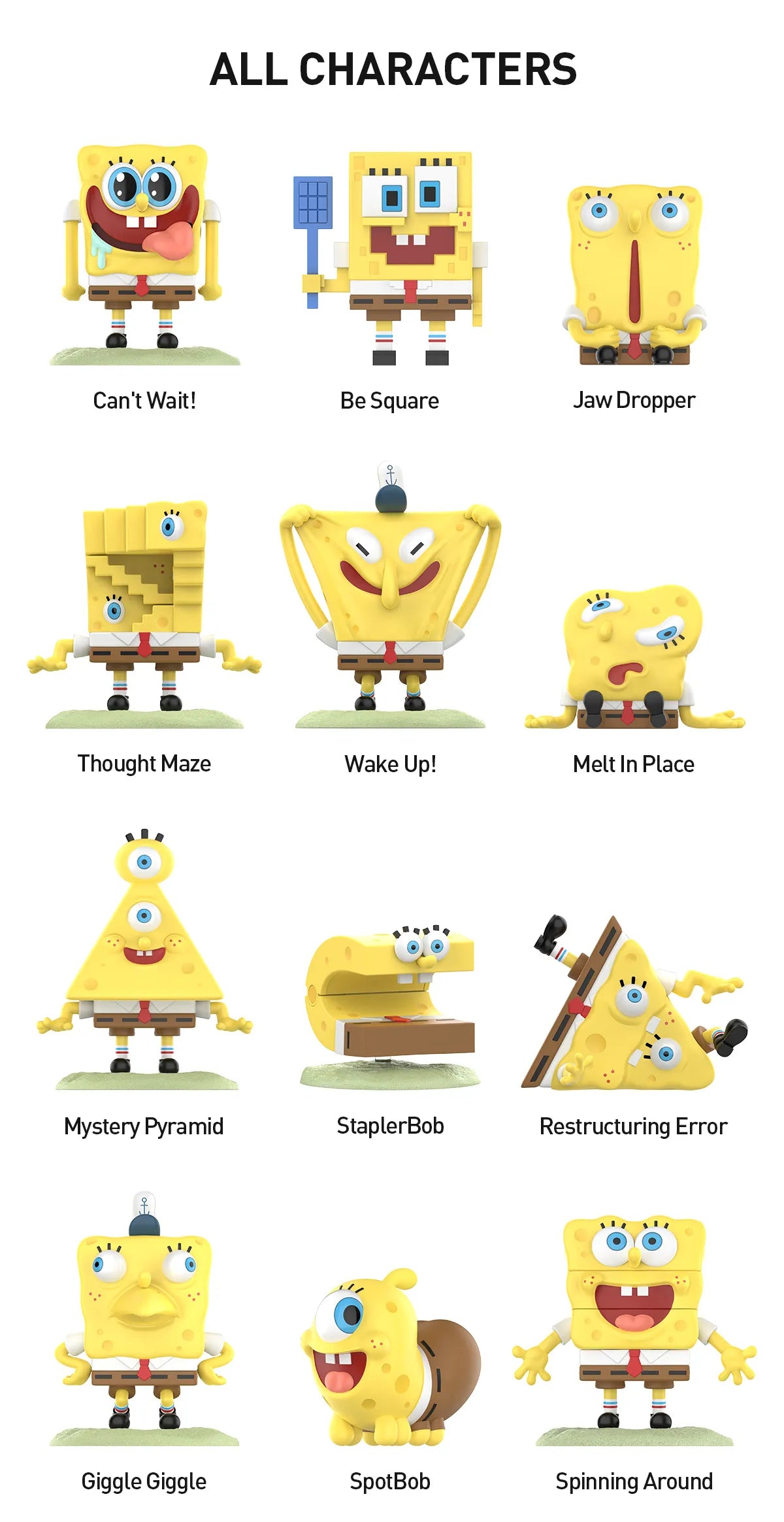 POP MART: Spongebob - "That Doesn't Make Sense" Series Figure