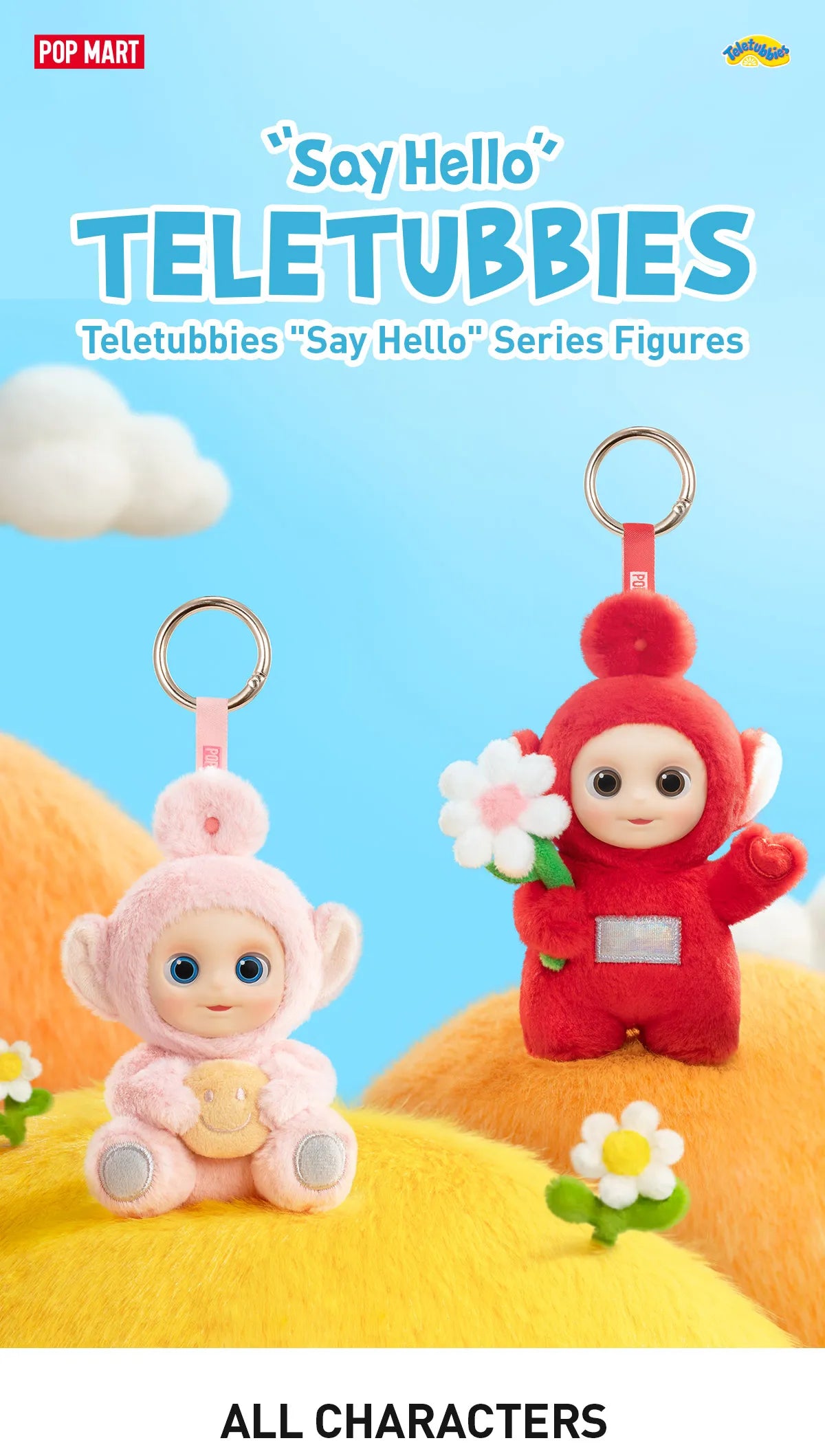 POP MART - Teletubbies "Say Hello" Series Figures