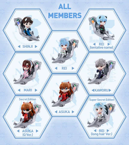 POP Mart x GONG: Evangelion Pilot Series Figures