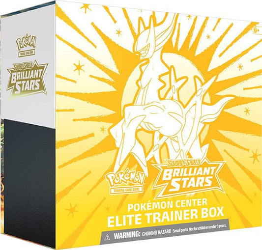 Pokemon Sword & Shield - Brilliant Stars Pokemon Center Elite Trainer Box