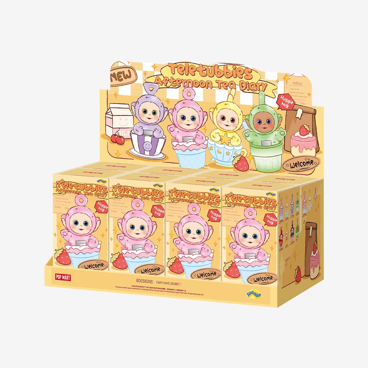 POP MART: Teletubbies Afternoon Tea Diary Series Figures