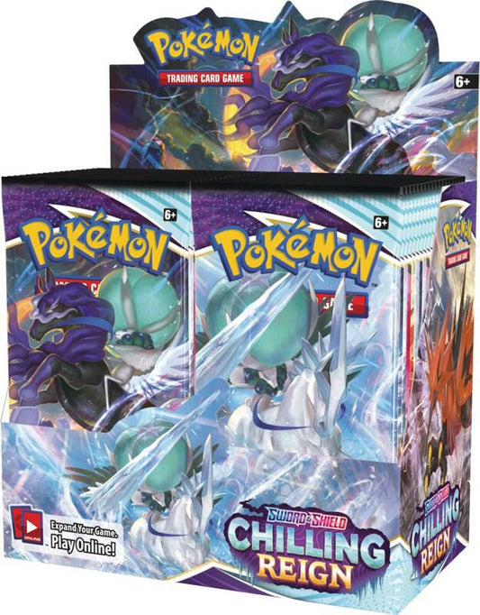 Pokemon Sword & Shield - Chilling Reign Booster Box