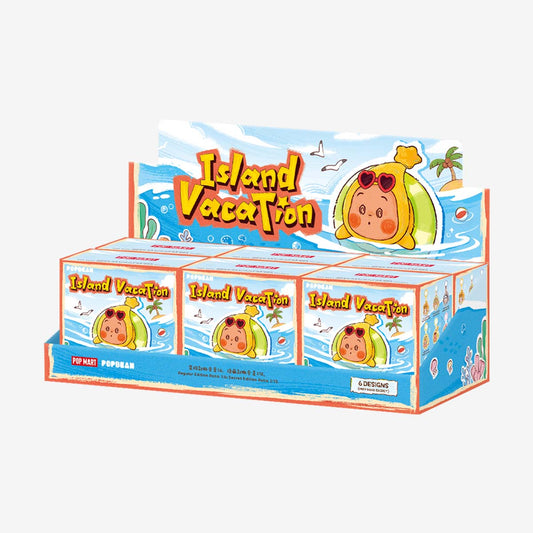 POP MART: POP BEAN Island Vacation Series Mini Plush Pendant