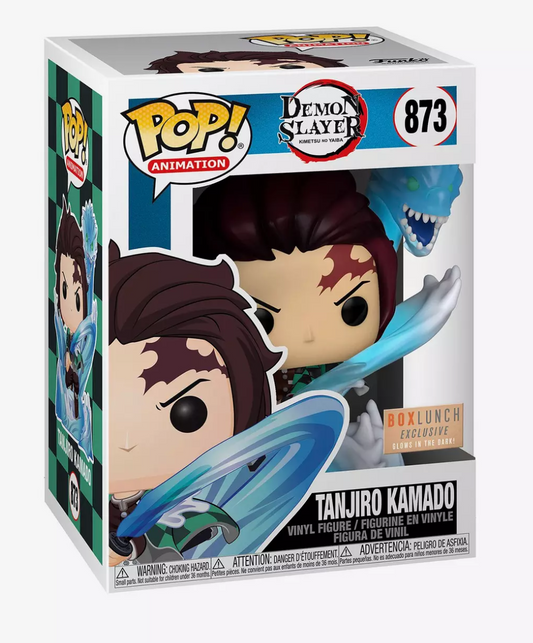 Funko Pop! Demon Slayer - Tanjiro Kamado (Box Lunch Exclusive - Glow in the Dark) #873