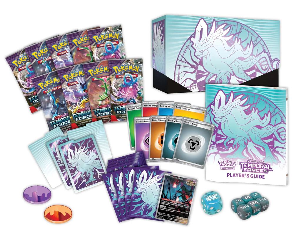 Pokemon Scarlet & Violet - Temporal Forces Elite Trainer Box (Walking Wake)
