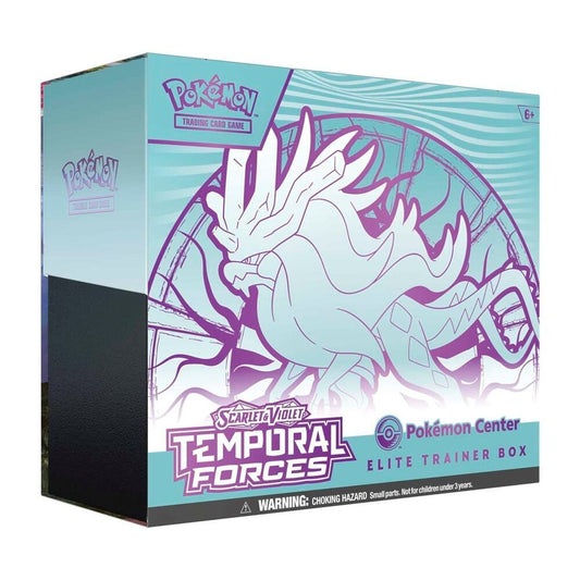 Pokemon Scarlet & Violet - Temporal Forces Pokemon Center Elite Trainer Box (Walking Wake)