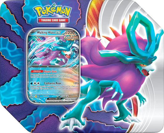 Pokemon TCG: Paradox Clash Tin (Walking Wake ex)