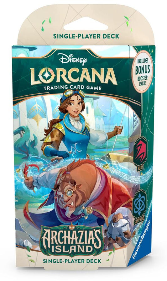 Disney Lorcana - Archazia's Island Starter Deck (Ruby & Sapphire)